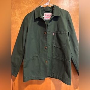 Levi’s Men’s Army Green Denim Jacket